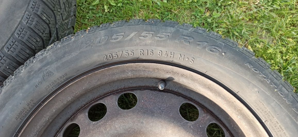 Felgi stalowe z oponami r16 Astra Focus