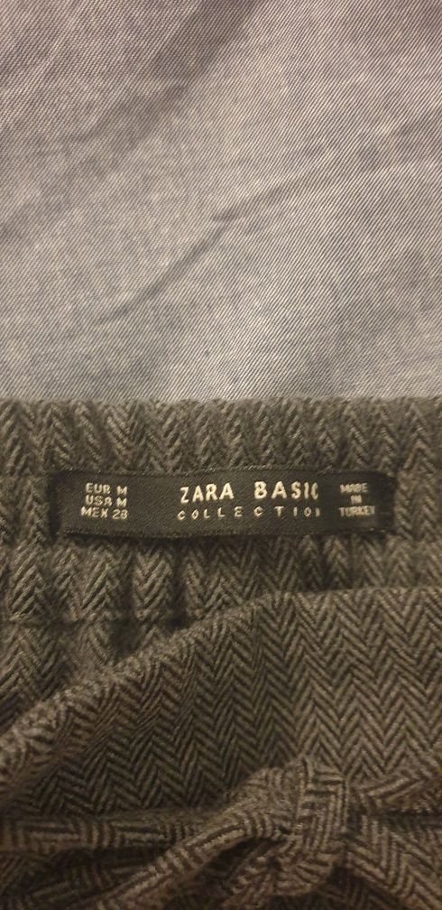 Spodnie Zara M, New Look M dwie pary szare