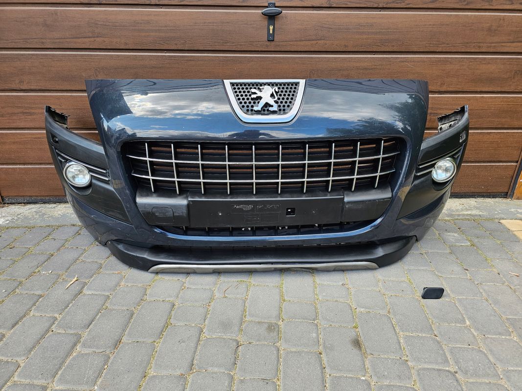 Zderzak Przedni Przod Peugeot 3008 I 09-16 xenon spryskiwacze podłoga