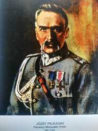 Pocztówka Józef Piłsudski Pierwszy Marszałek II RP