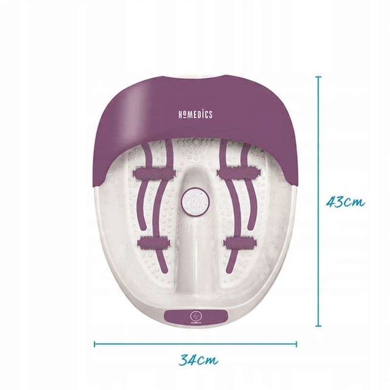 HoMedics Fs-100db-eu pielęgnacja stóp Fioletowy, Biały
