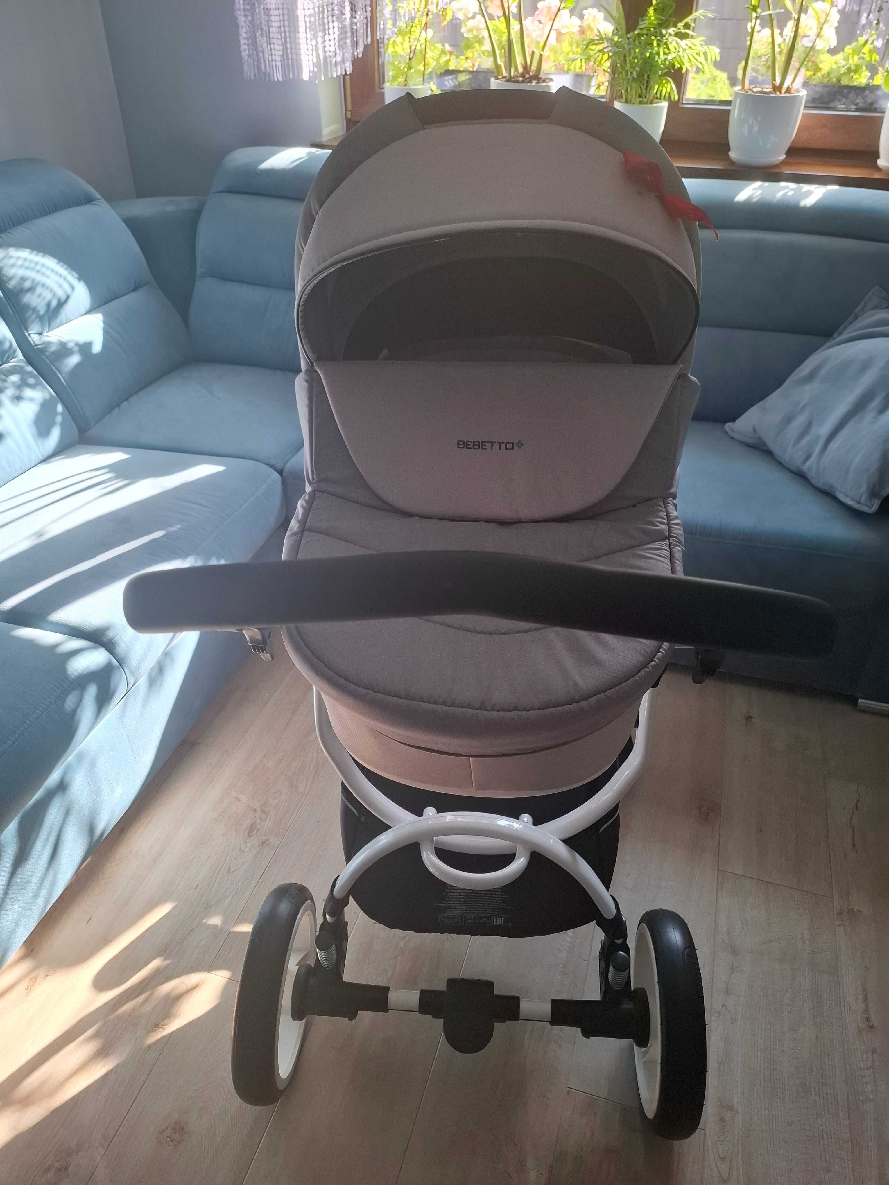 Bebetto Holland 2w1 + fotelik 0-13kg cybex aton q