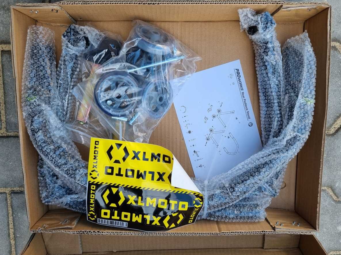 Stojak motocyklowy pod tylne koło PROWORKS Nowy!