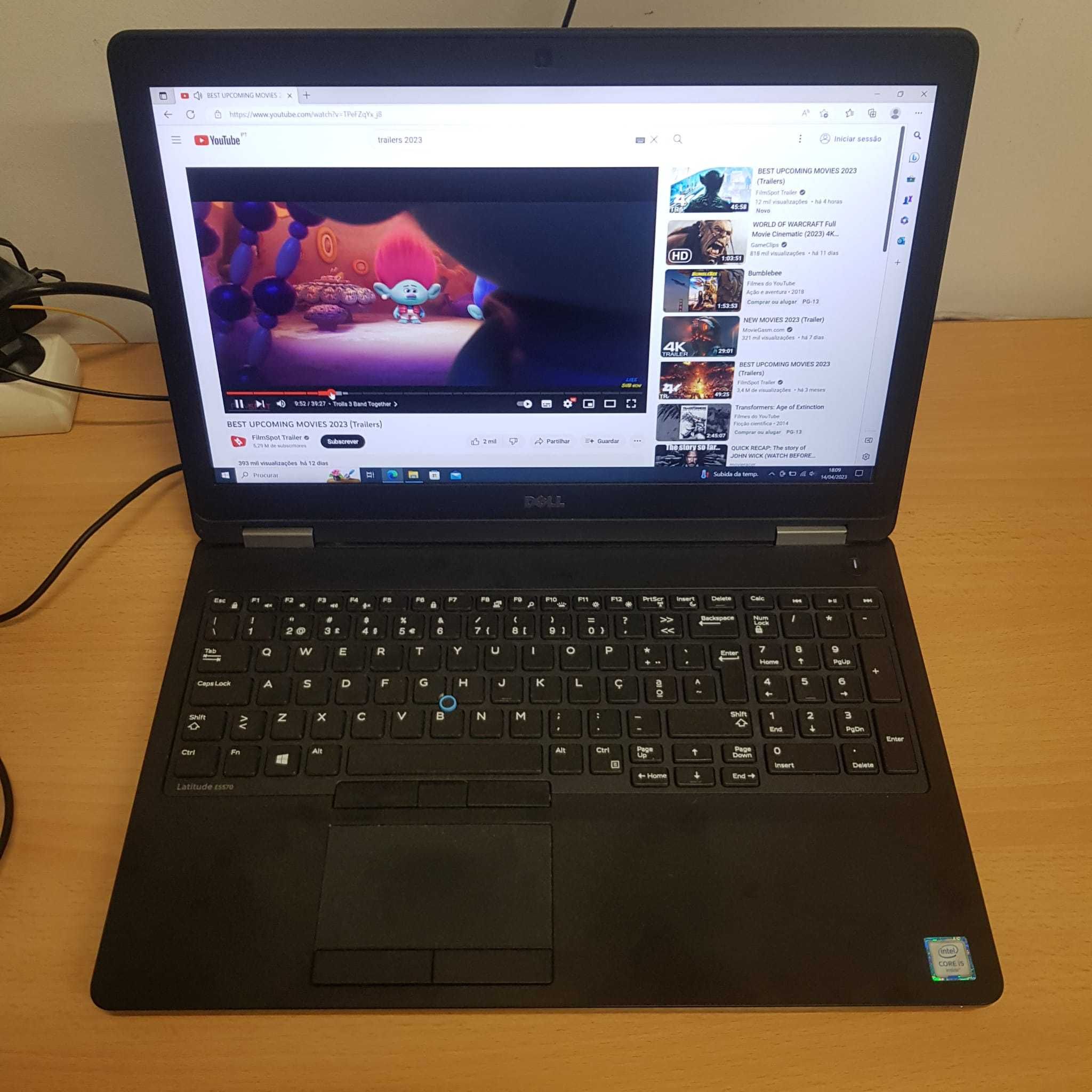 Dell Latitude E5570 i5 (6ª Geração) 8GB RAM 256Gb SSD