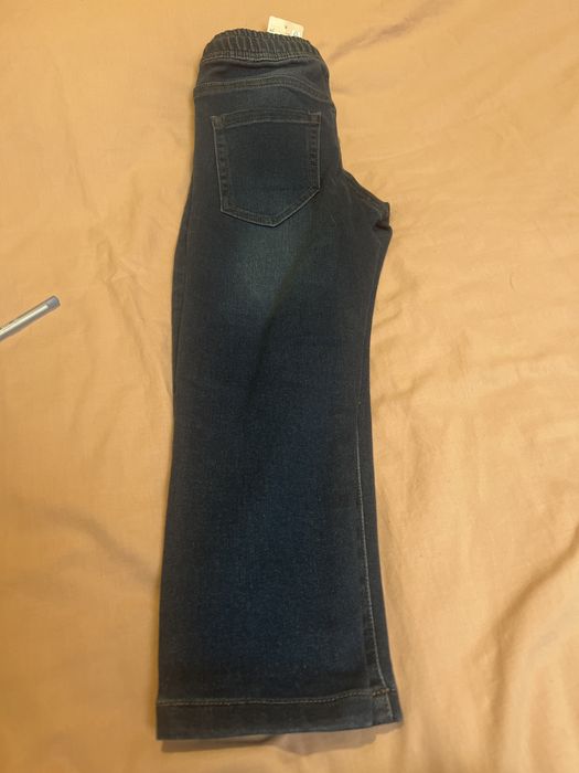 Nowe jeansy na gumce 122 pepperts