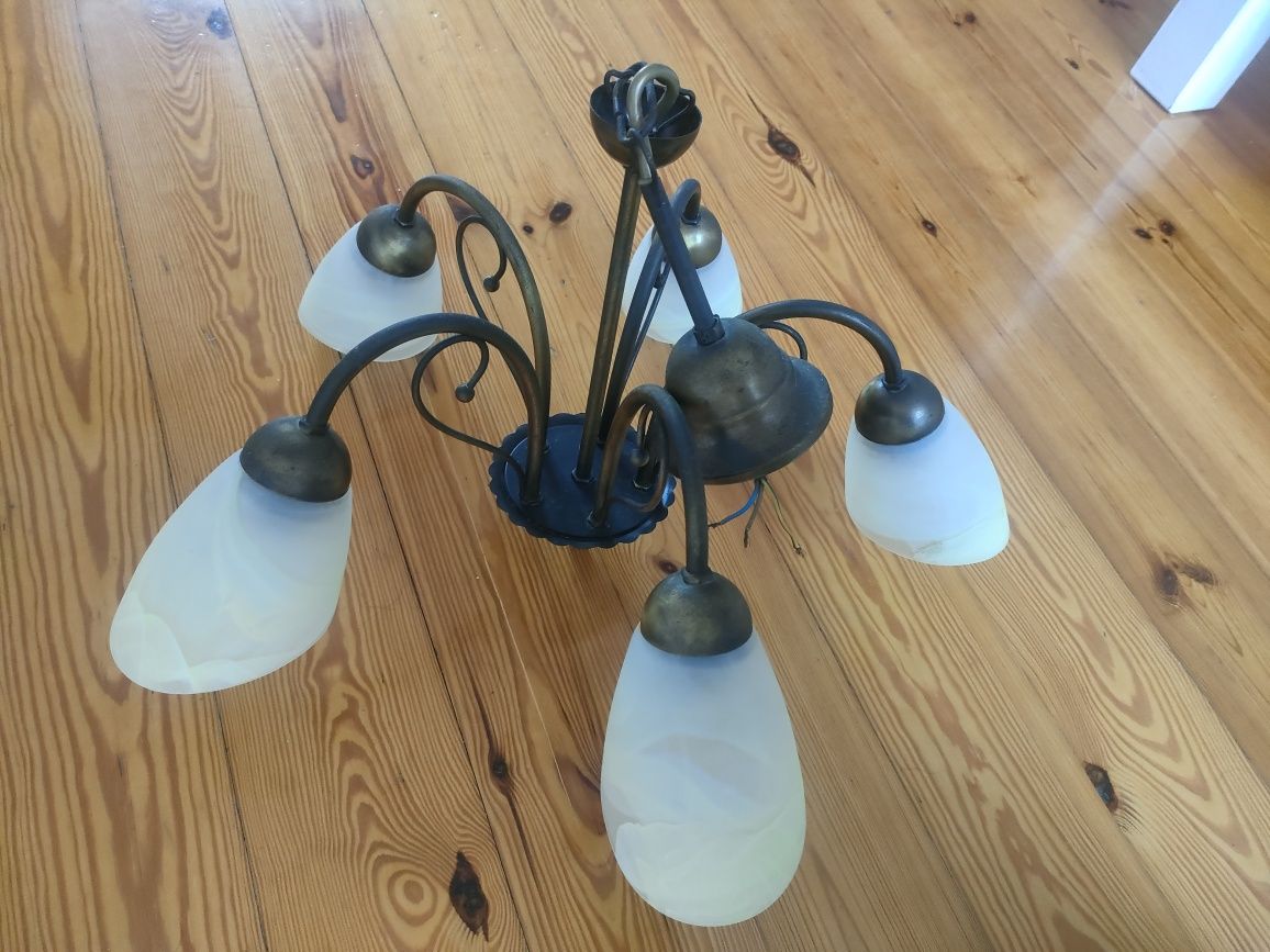 Żyrandol włoski lampa