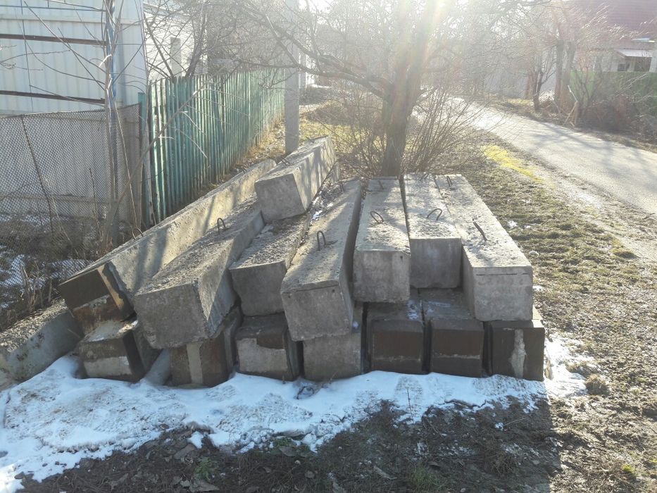 Блоки фундаментные. Плиты перекрытия. Перемычки. Прогоны. Ригеля. Сваи