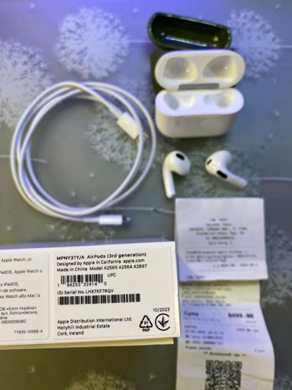 Airpods 3 поколения