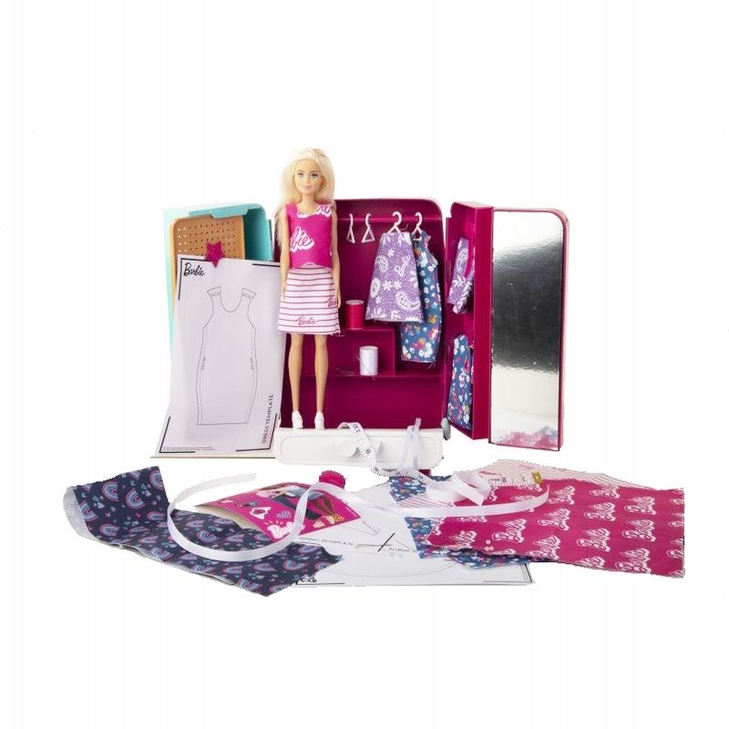 Mattel Szafa Garderoba Dla Barbie Lalka + Akcesoria