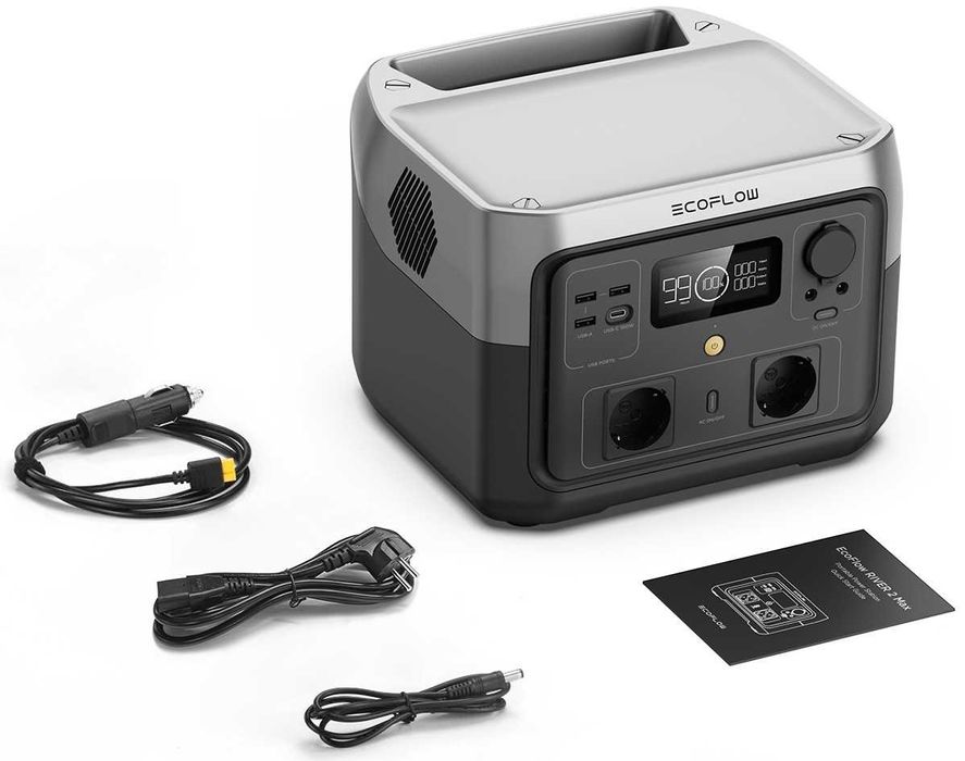 Зарядна станція EcoFlow RIVER 2 Max (ZMR610-B-EU)