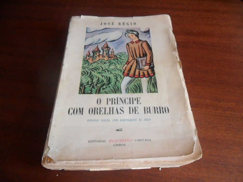 "O Príncipe com Orelhas de Burro" de José Régio - 2ª Edição de 1946
