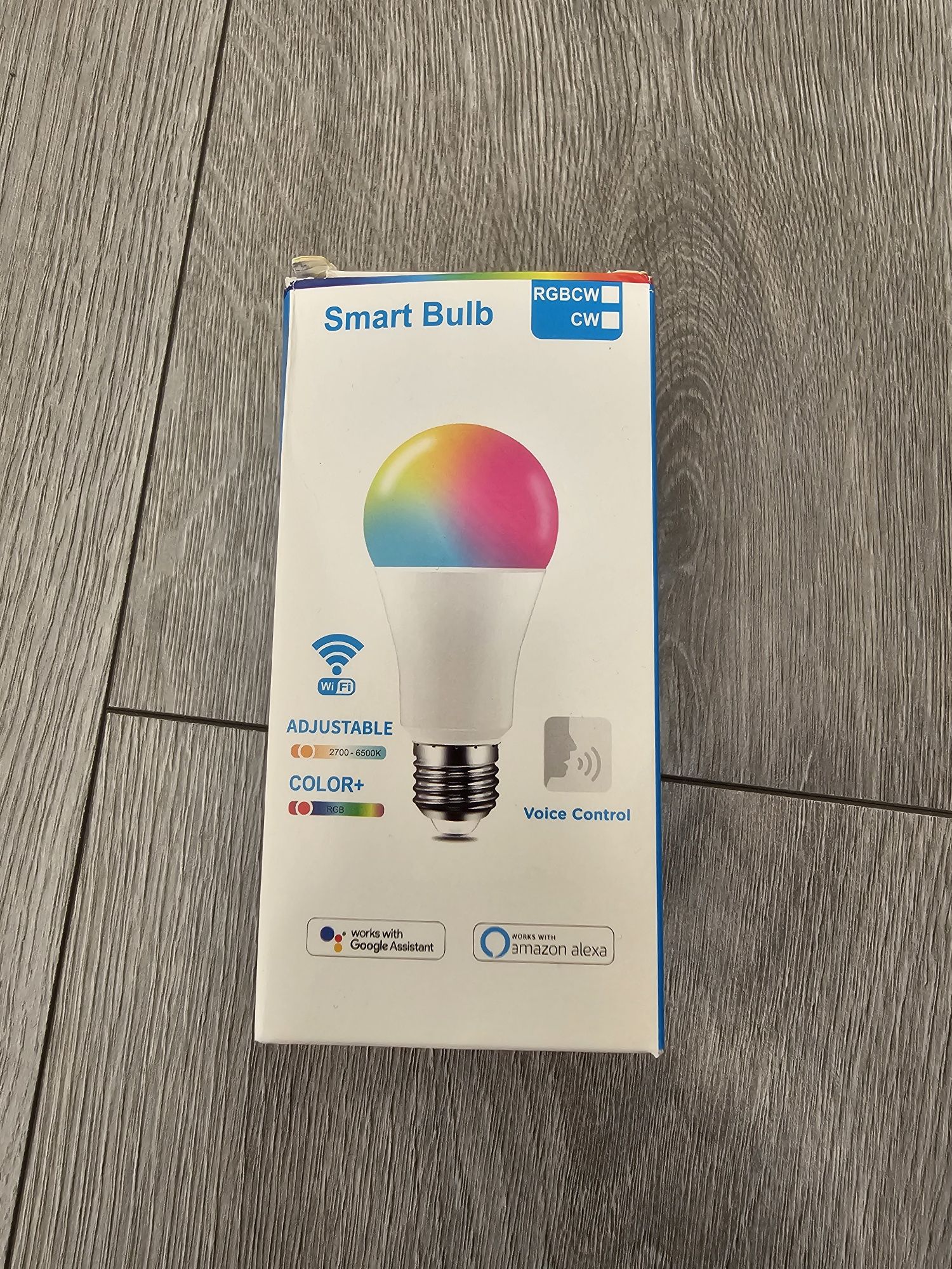 Żarówka LED E27 Smart Life Tuya WiFi 18W Biała Kolorowa RGB Nowa