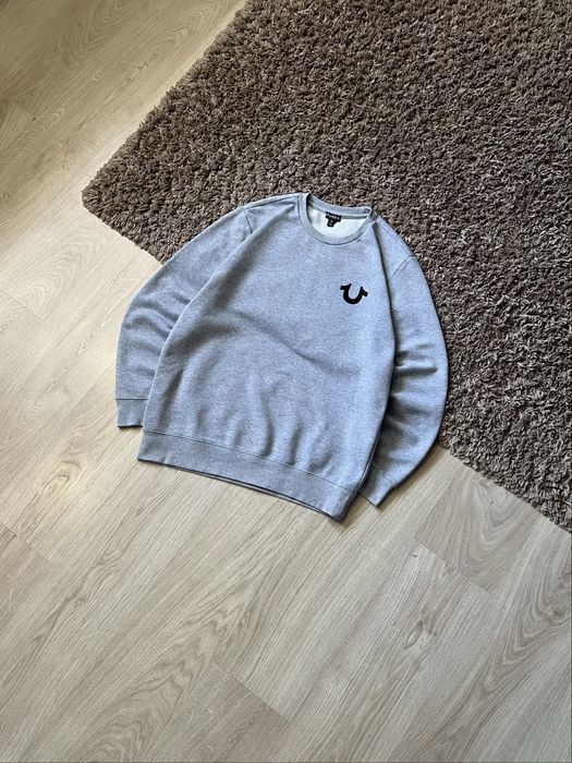 Свитшот True Religion серый