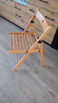 Krzesla składane IKEA nowe, 4 sztuki.