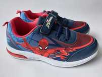 Sneakersy adidasy chłopięce Spiderman świecące podeszwy nowe roz 33