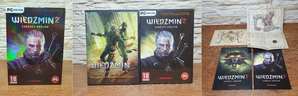 WIEDŹMIN 2: Zabójcy Królów Zestaw Specjalny - wydanie BIG BOX PL [PC]