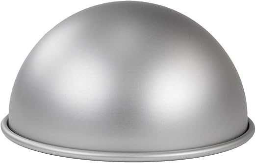 PME BALL084 aluminiowa blacha do tortów kulowa/półkuli, 20x10cm NOWA