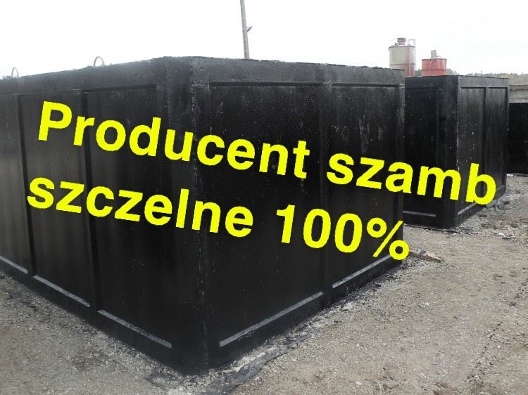 Szambo szamba betonowe zbiornik na deszczówkę z Aprobatą Techniczną