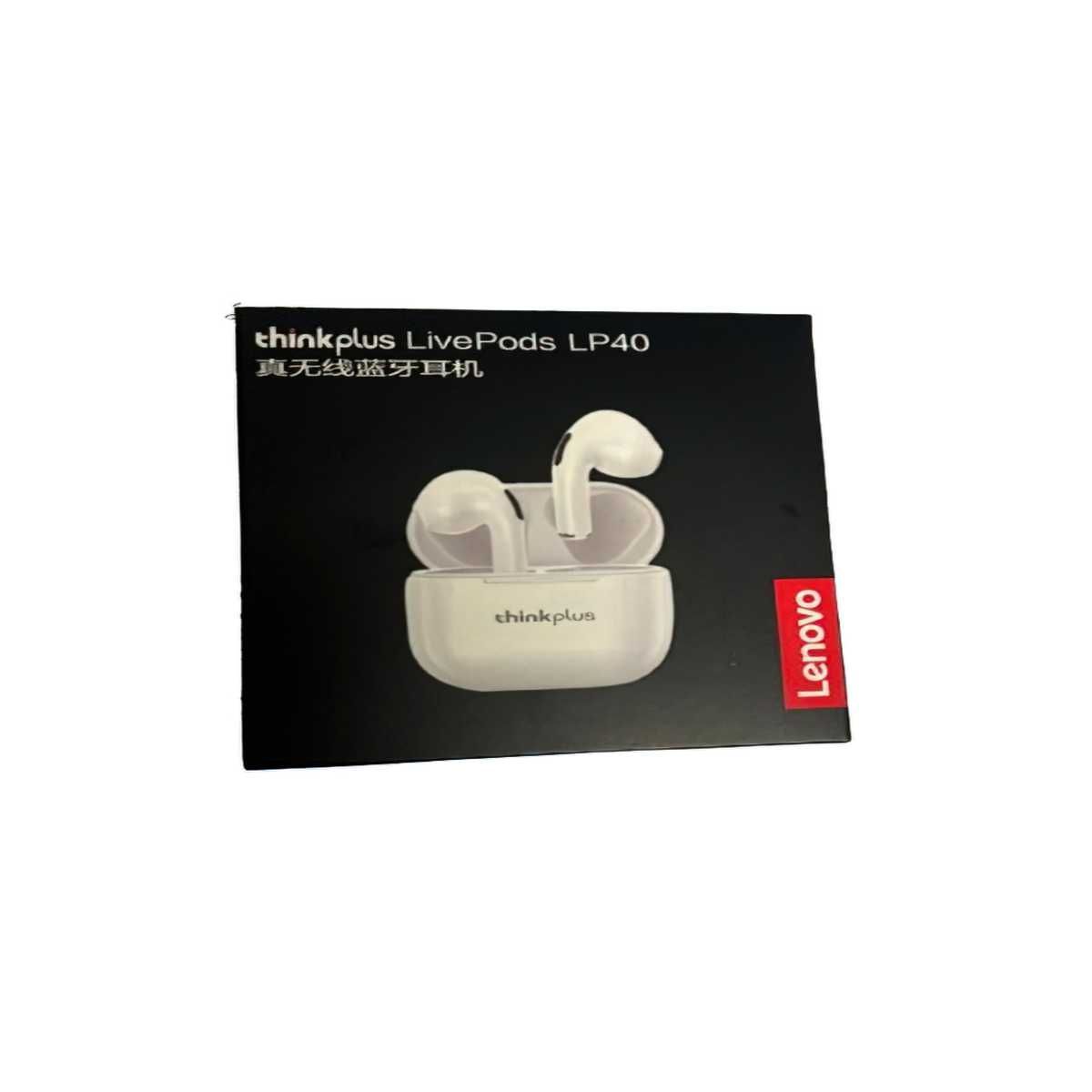 Auriculares True Wireless Lenovo LP40 - Branco