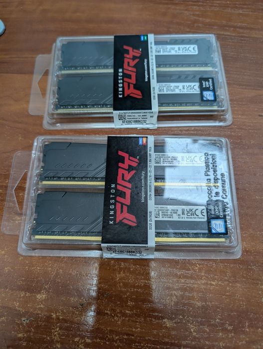 Оперативна памʼять Kingston Fury DDR4-3600 32 ГБ
