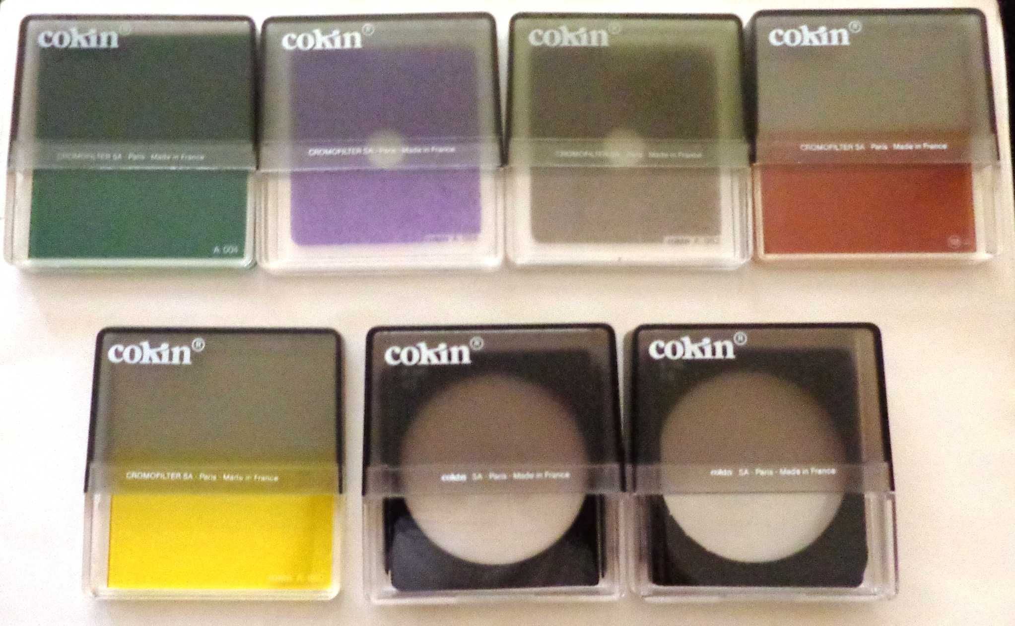 COKIN - porta-filtro, anel e filtros