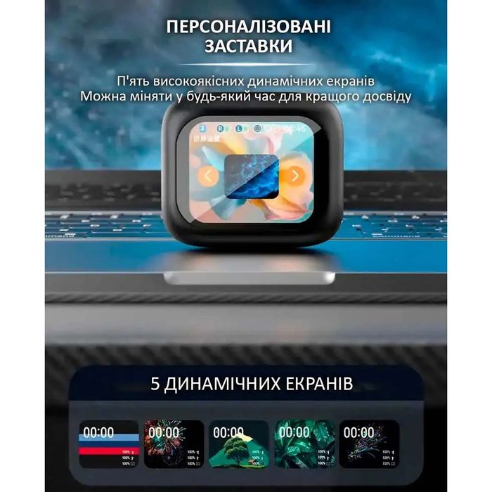 Бездротові блютус навушники LX-10 TWS Earbuds з LED дисплеєм