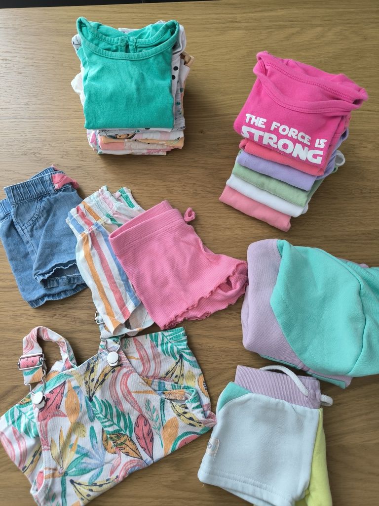 Conjunto de 22 peças de roupa bebe 3-6 meses primavera- verão