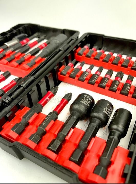 Zestaw Utwardzanych Bitów Udarowych Do Wkrętarek 1/4 31el. Aku Tools