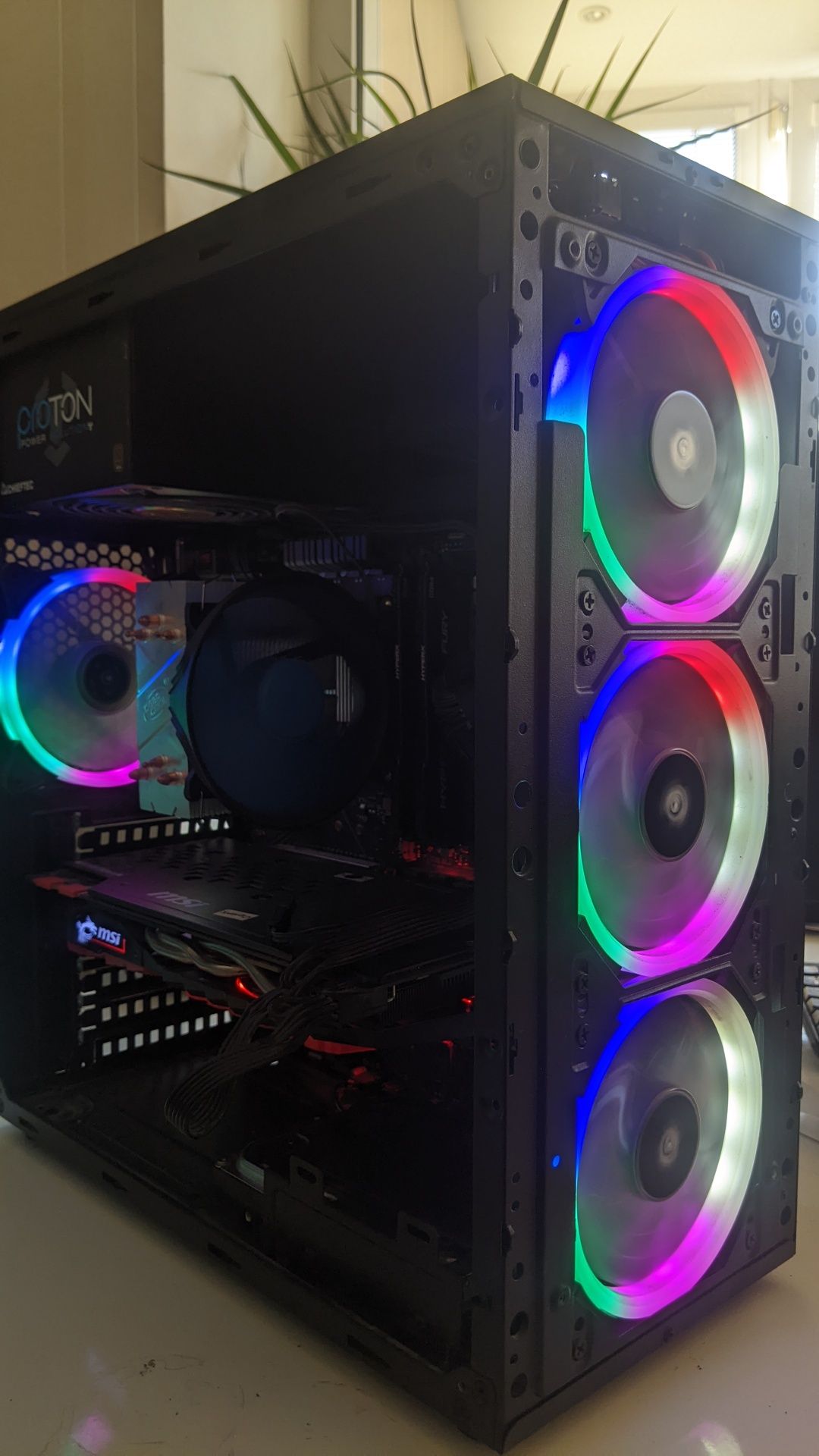 Ігровий ПК Ryzen 7 2700, GTX 1080, 16GB RAM, SSD 240GB + HDD 1TB