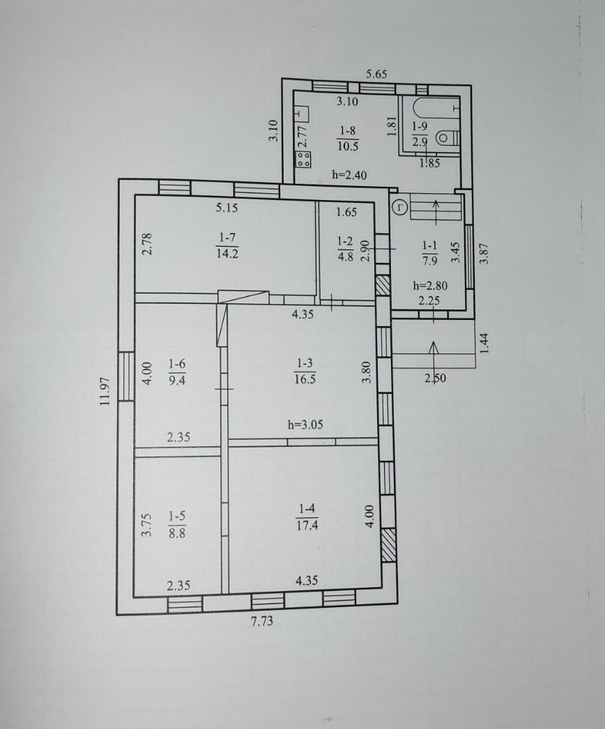 Продам дом, ж/м Левобережный-3, ул. Рылеева