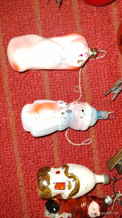 Елочные новогодние игрушки из СССР