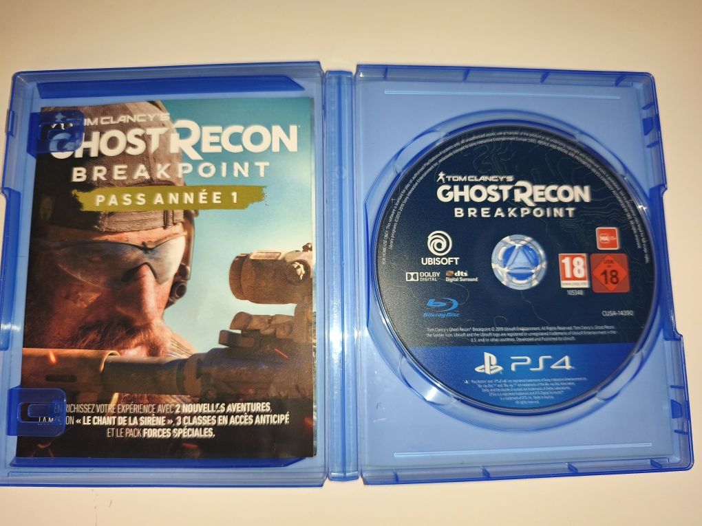 Gra Ps4 Ghost Recon Breakpoint gry PlayStation 4 Sniper UFC GTA V