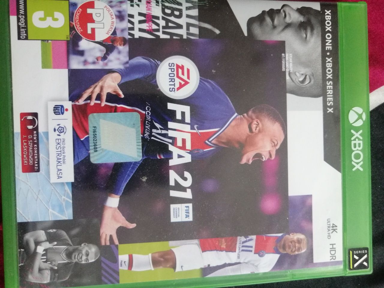 Gra xbox one Fifa 21 pl.