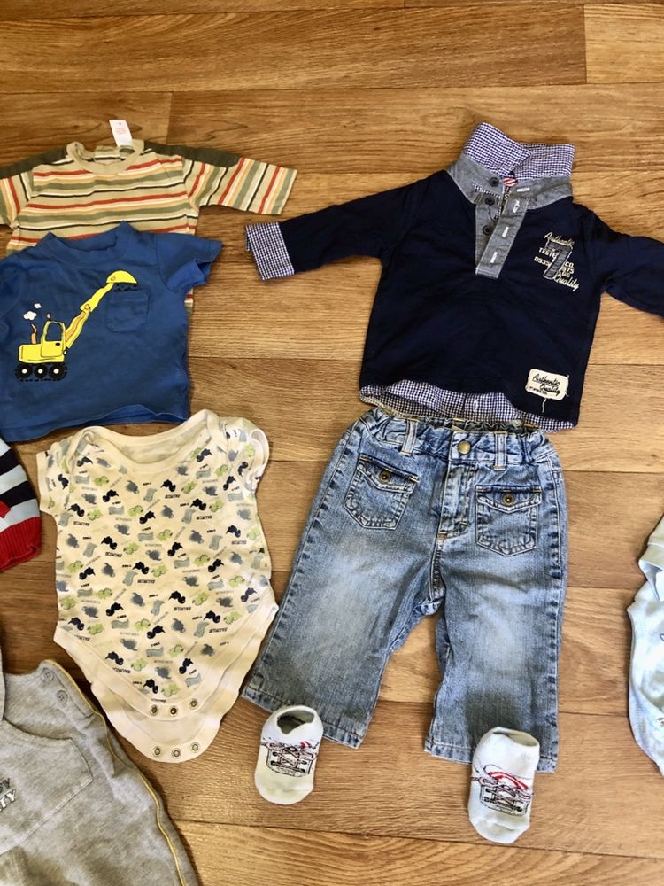 Пакет одежды для мальчика 3-6 месяцев