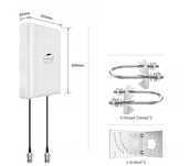 KASER Antena 4G LTE 5G Outdoor Mimo kierunkowa, wzmocnienie do 12dBi