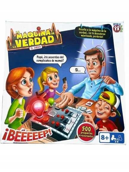 Gra planszowa Wykrywacz kłamstw IMC Toys j. Hiszpański