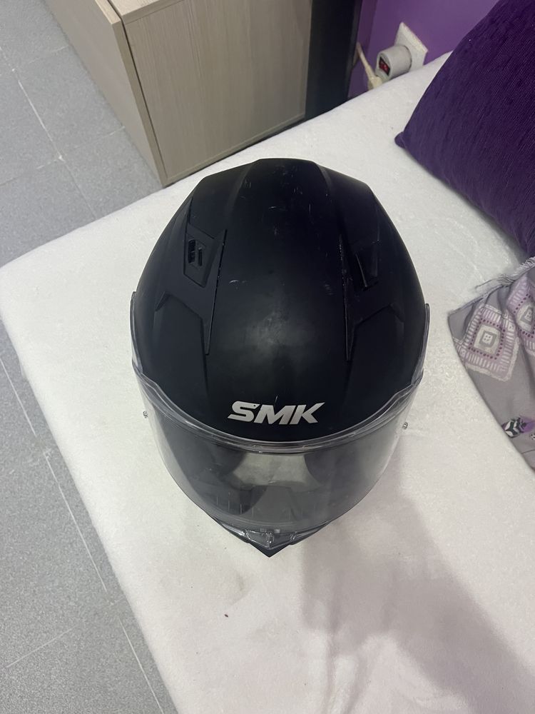 Capacete SMK preto