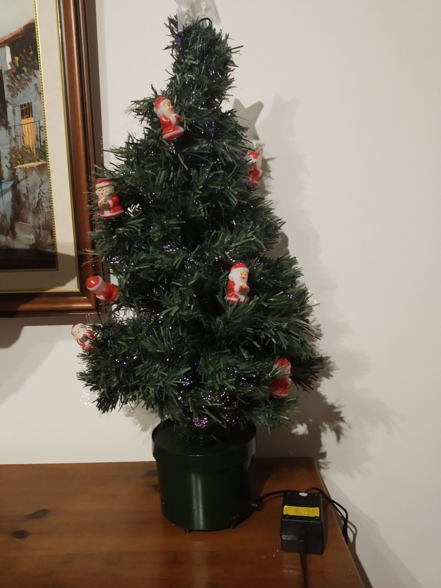 Árvore de Natal fibra ótica