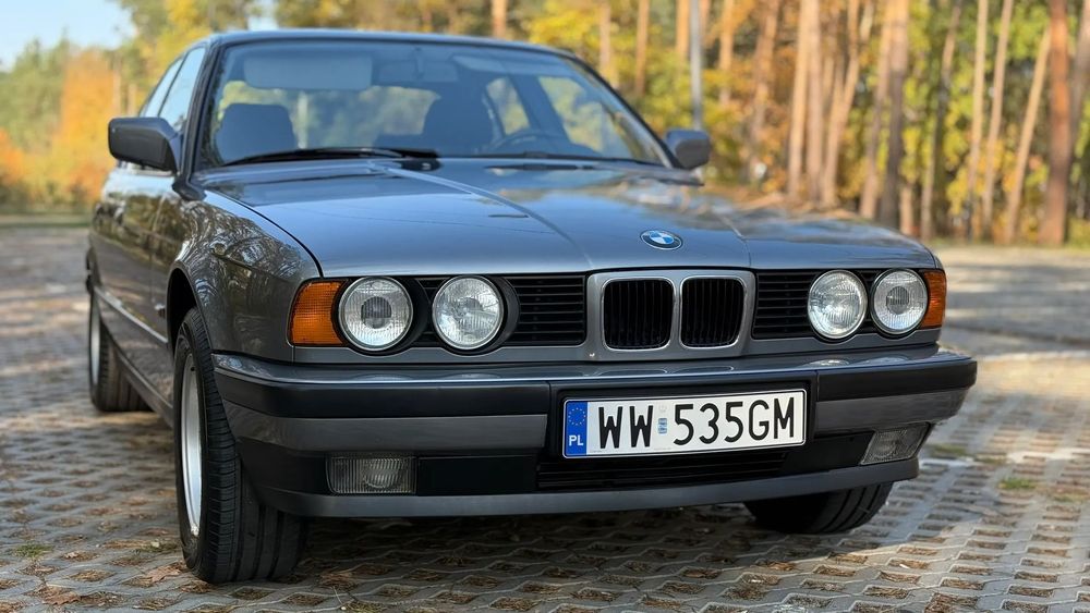BMW Seria 5 BMW 535i E34 1991r, stan perfekcyjny, 29000 km, 1 lakier, Japonia!