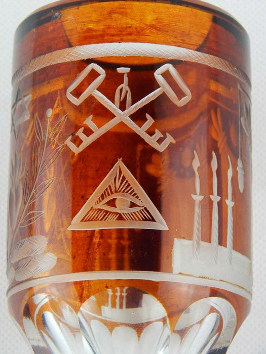 Kielich MASOŃSKI XIX/XX wiek