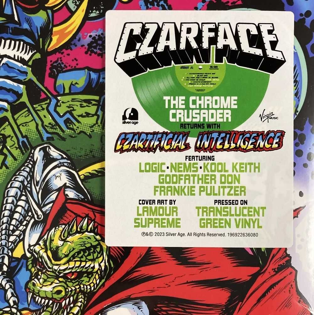 Вінілова платівка Czarface - Czartificial Intelligence (2023) Green