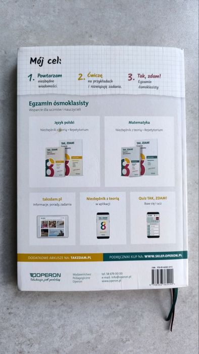 Tak, zdam! Egzamin ósmoklasisty. Język polski.