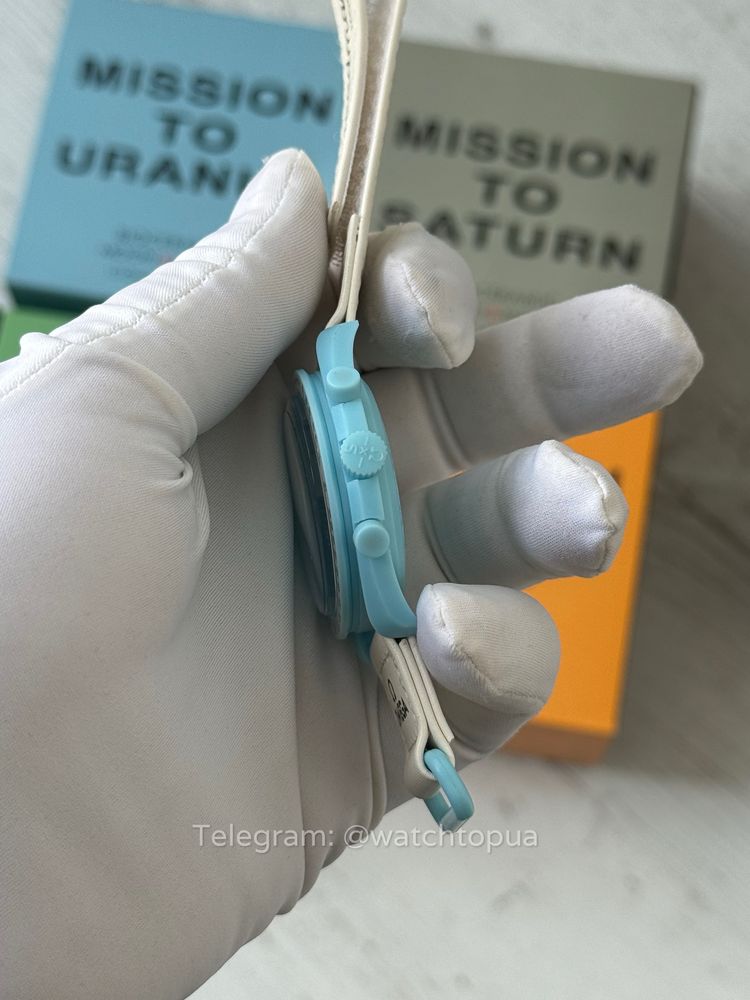 Годинник Omega x Swatch Speedmaster MoonSwatch – Mission to Uranus