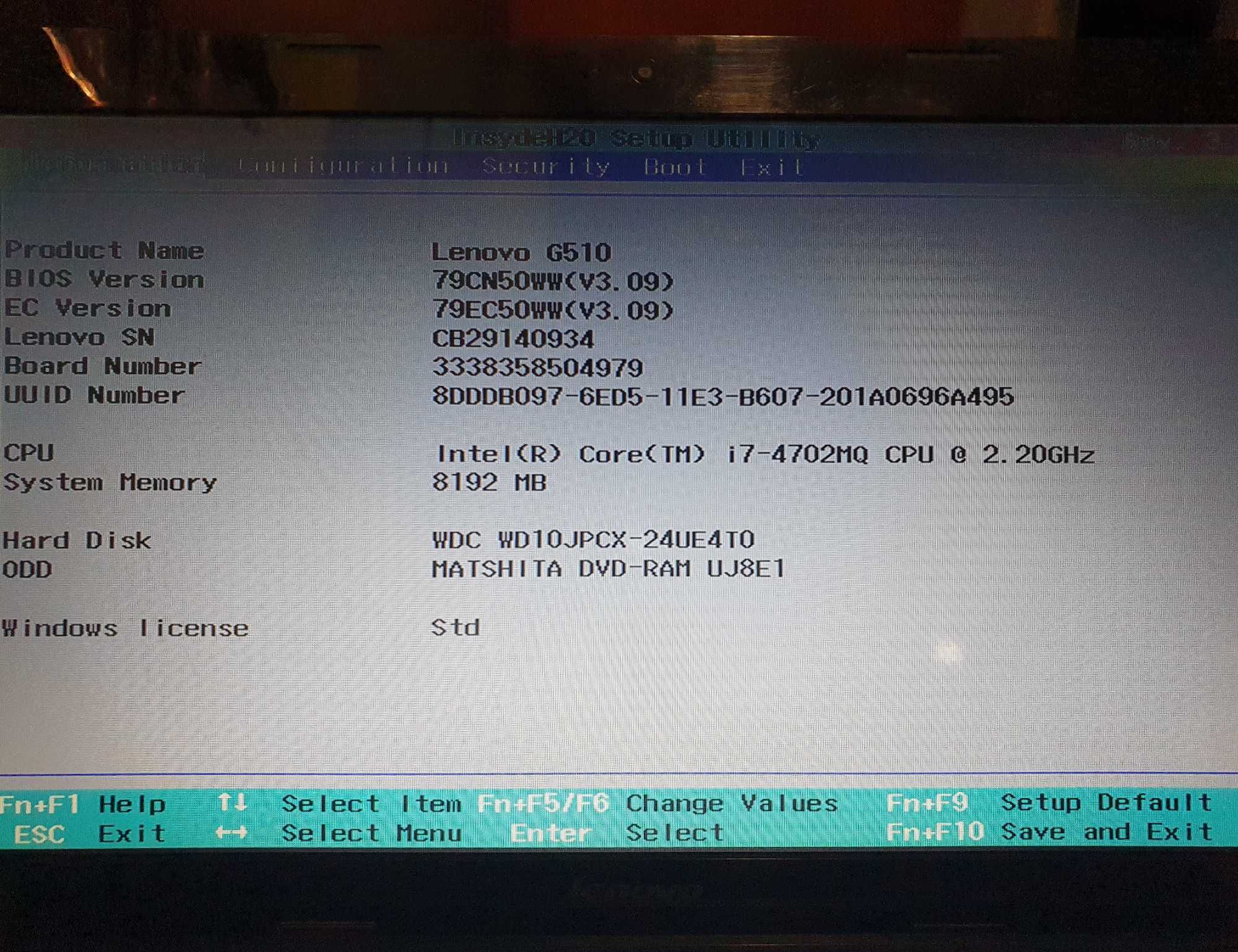 Lenovo G510 i7-4702MQ/8GB RAM/Radeon R7 M265/1TB HDD