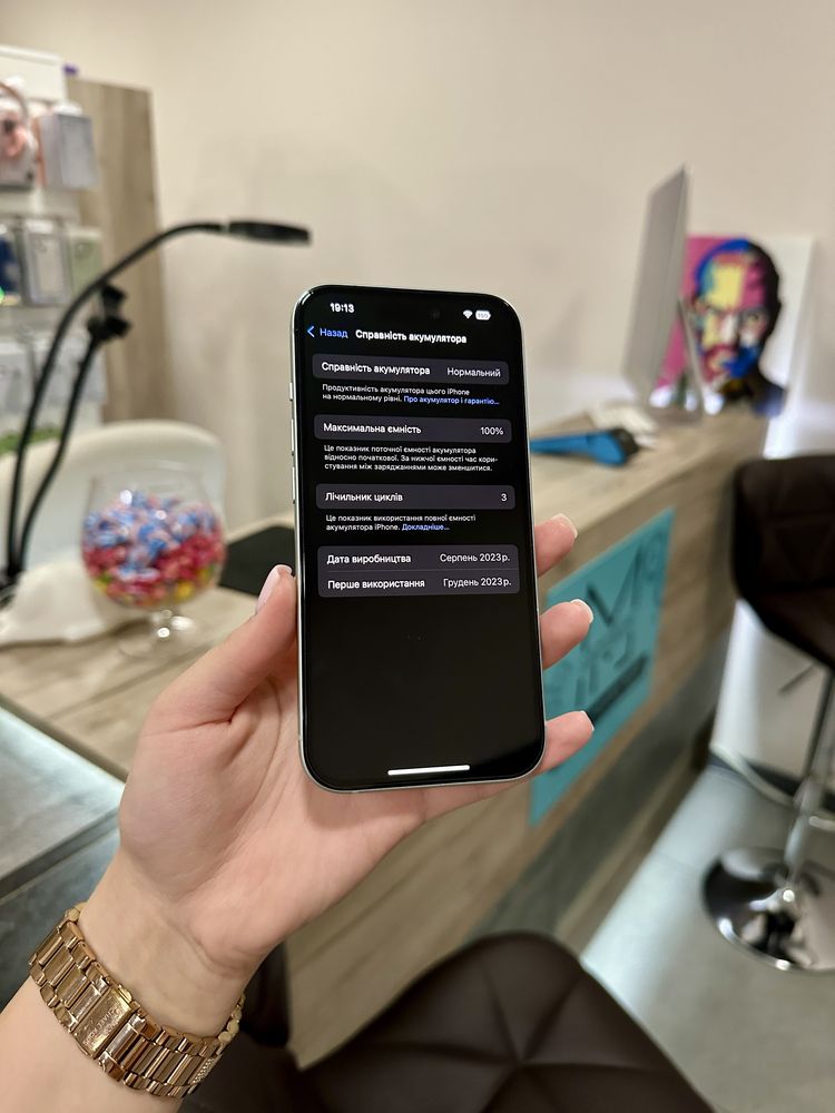 Iphone 15 128 Gb 100% Акб 3 цикли Green Розстрочка Обмін Магазин