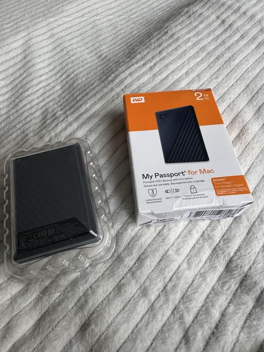 Dysk zewnętrzny WD My Passport 2TB USB C nowy okazja!