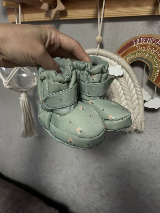 Теплі пінетки для дівчинки лсвнь/весна next