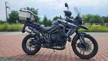 Triumph Tiger 800 XRX doposażony, dużo dodatków, kufry, gotowy w trasę