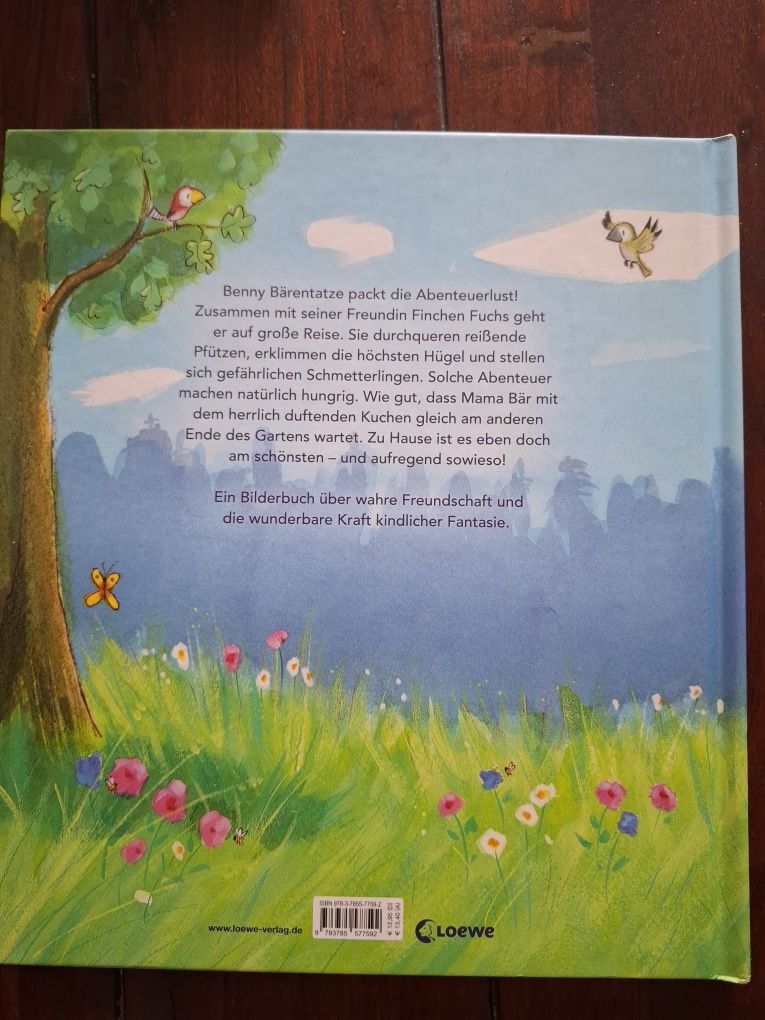Benny Barentatze - bajka po niemiecku o misiu