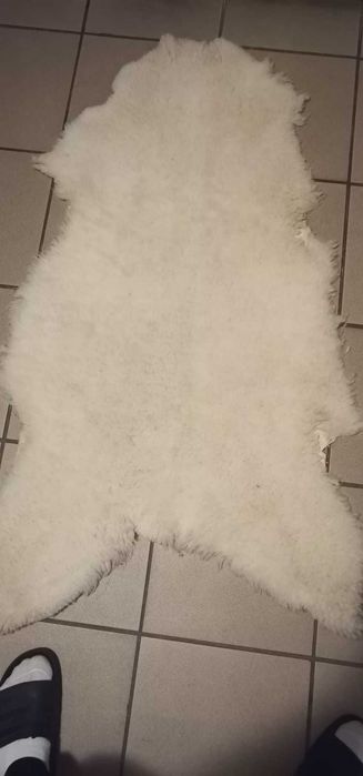 Skóra barania dekoracyjna owcza 4 sztuki